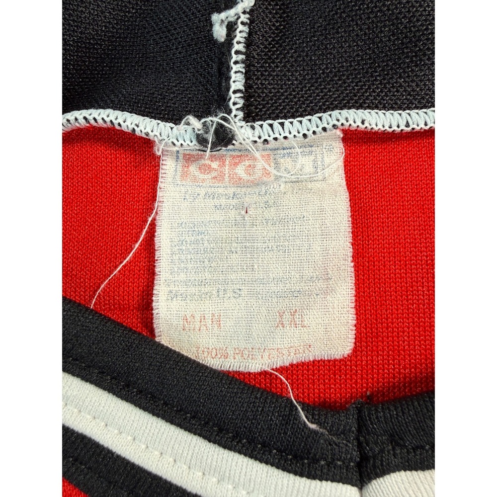 Vintage CCM New Jersey Devils Hockey Jersey Mens XXL Red Blank Logo Throwback - Picture 8 of 16